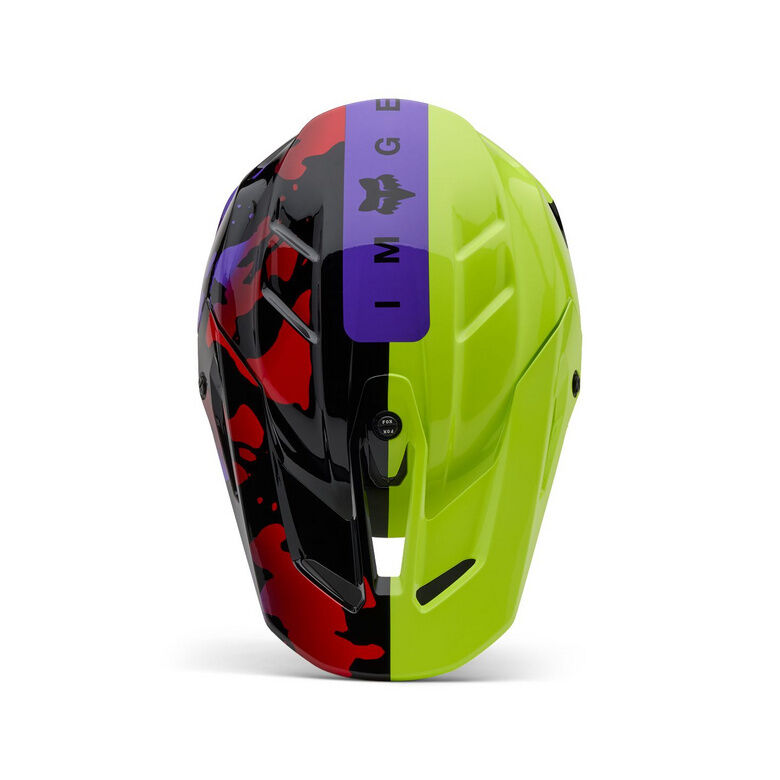 V3 THROTTLE MOTOKROS ČELADA FOX