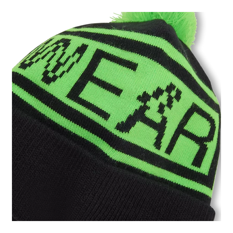 THROTTLE WINTER HAT WITH POM-POM FOX
