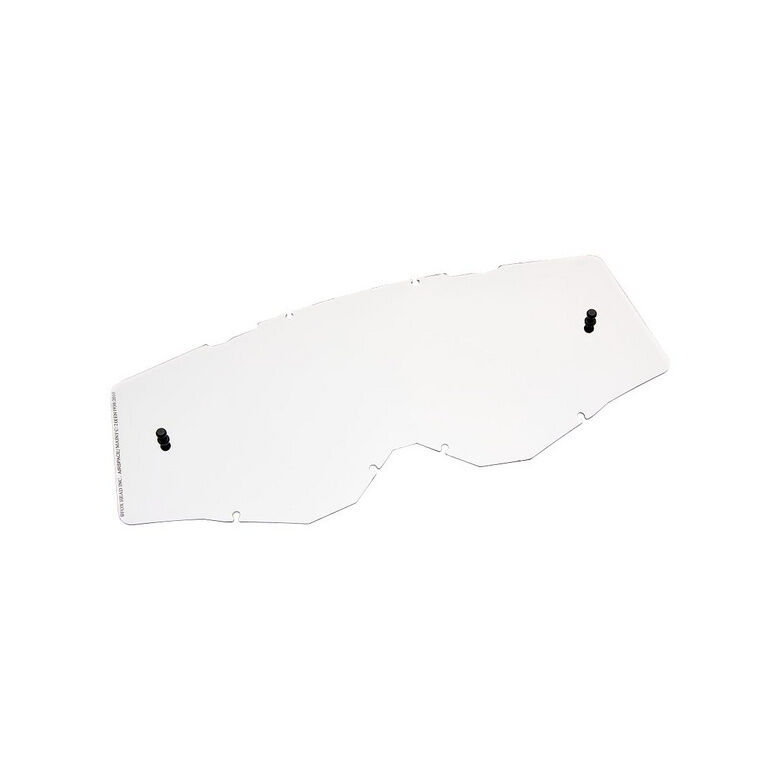MX24 2.0 ARSPC/MAIN LEXAN MIRRORED LENS FOX [CHRM]