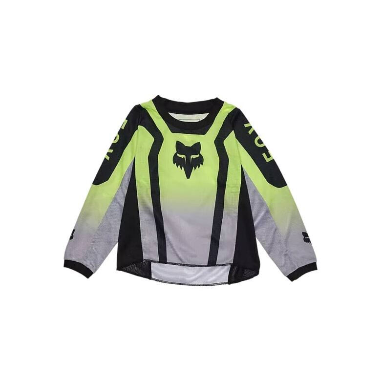 TODDLERS 180 LEAN MOTOCROSS SET FOX [FLO YLW]