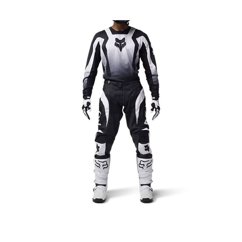 180 LEAN MOTOCROSS GEAR SET FOX [BLK/WHT]