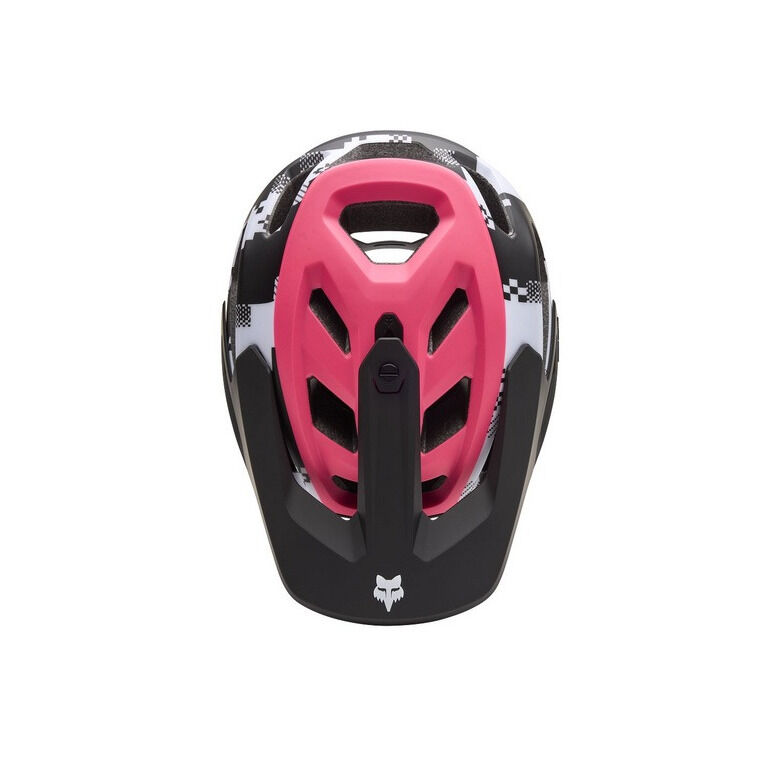 DROPFRAME PRO MTB HELMET FOX, CE [BLK/WHT] M