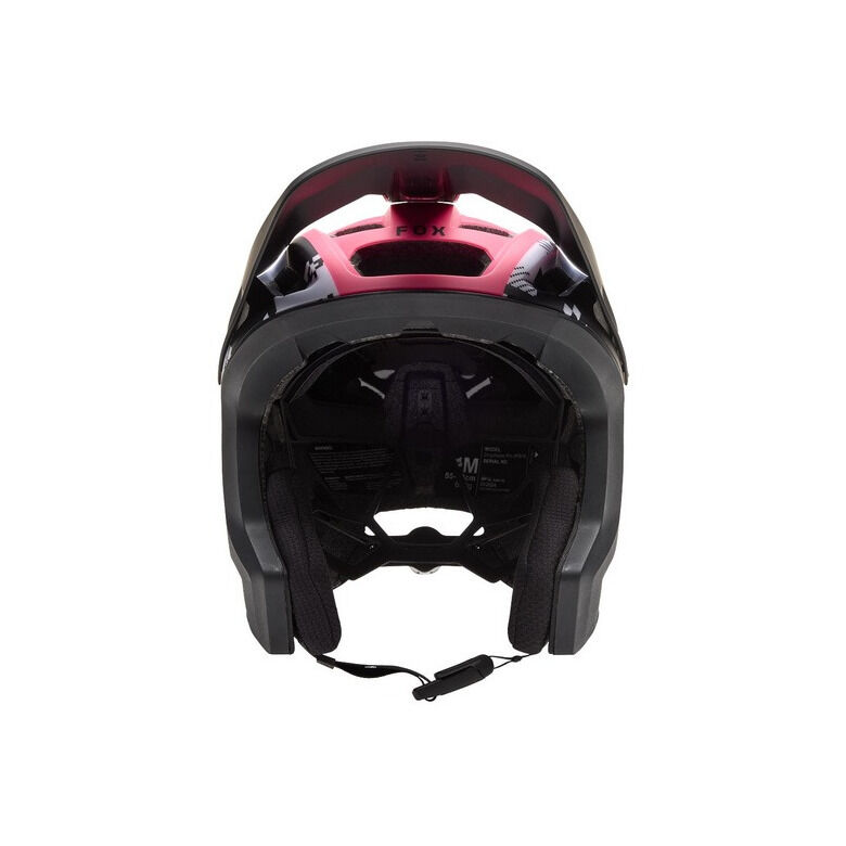 DROPFRAME PRO MTB HELMET FOX, CE [BLK/WHT] M