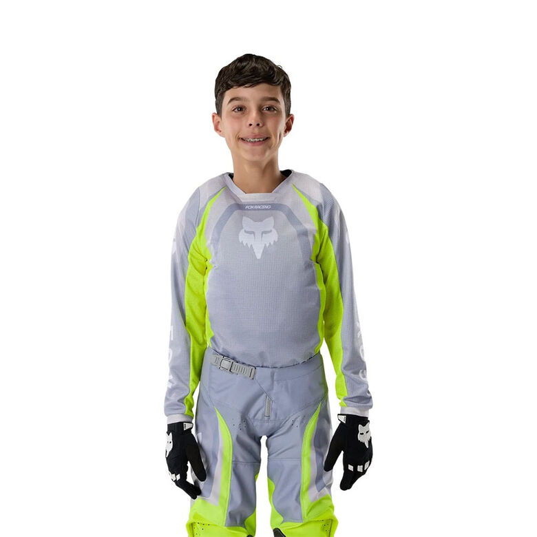 KIDS MOTOCROSS GEAR FOX 180 FRAME [GRY/YELL]