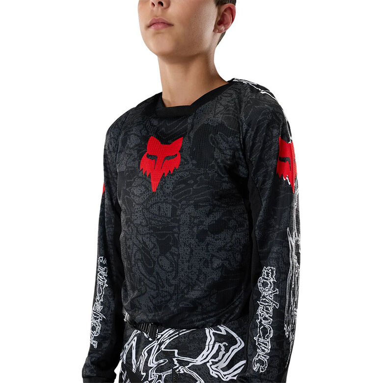 YOUTH FOX 180 ABYSS MOTOCROSS JERSEY