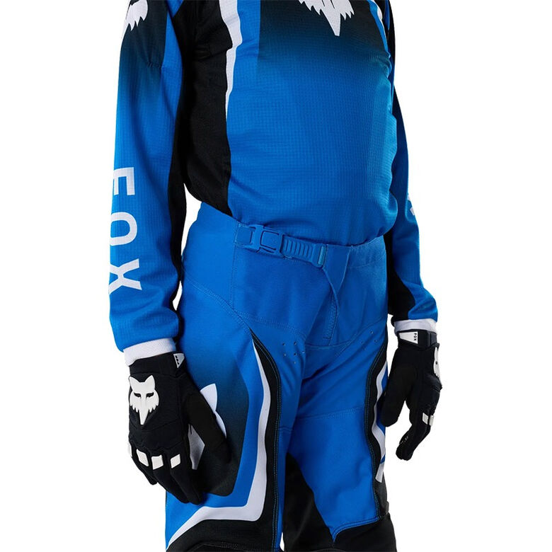 KIDS MOTOCROSS GEAR FOX 180 FRAME [BLU]