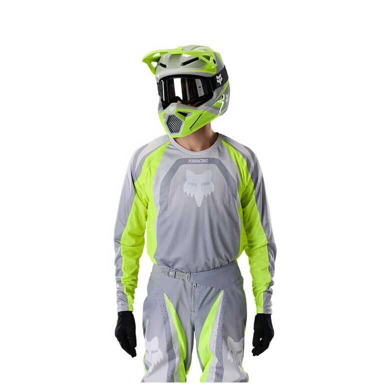 MOTOCROSS COMBO FOX 180 FRAME (GRY/YLW)
