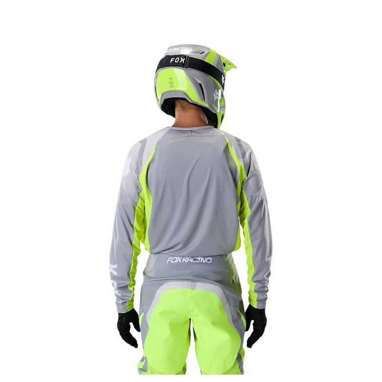 MOTOCROSS COMBO FOX 180 FRAME (GRY/YLW)