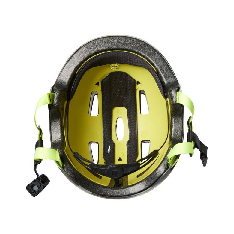 Otroška kolesarska čelada Fox Flight Pro MIPS - Black/Yellow
