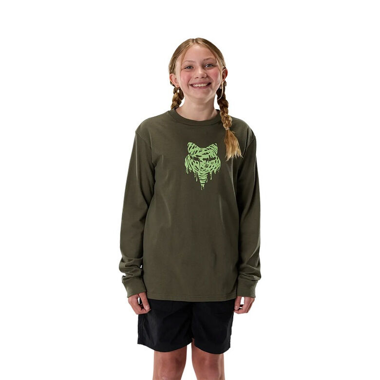 Fox Youth Roughcut Long Sleeve Tee
