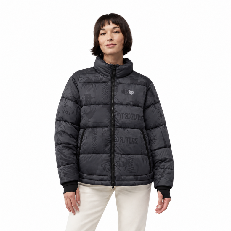 WOMEN'S WINTER PUFFER JACKET FOX RIDGEWAY