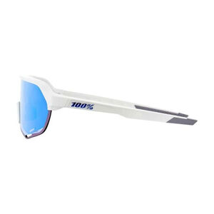 CYCLING GLASSES 100% S2 HiPER® (WHT/BLU LNS)
