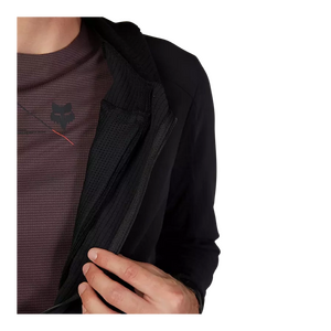 DEFEND THERMAL CYCLING JERSEY WITH HOOD