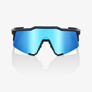 CYCLING GLASSES 100% SPEEDCRAFT HIPER (BLK/BLUE MIRR LNS)