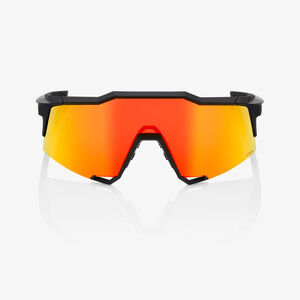 CYCLING GLASSES 100% SPEEDCRAFT HIPER (BLK/RED MIRR LNS)