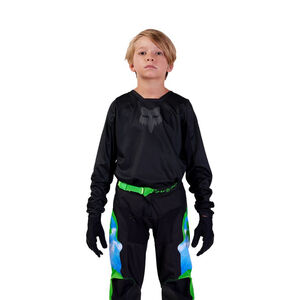 OTROŠKA MOTOKROS MAJICA FOX 180 BLACKOUT