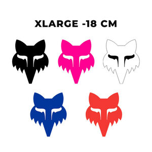 FOX HEAD NALJEPNICA FOX 7" (18 CM)