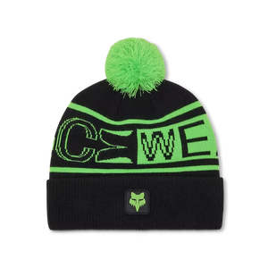 THROTTLE WINTER HAT WITH POM-POM FOX