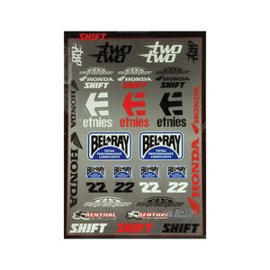 Two Two Motorsports Sticker Kit No Color No Size