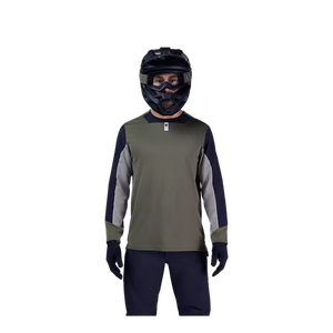 DEFEND LONG-SLEEVE CYCLING JERSEY FOX