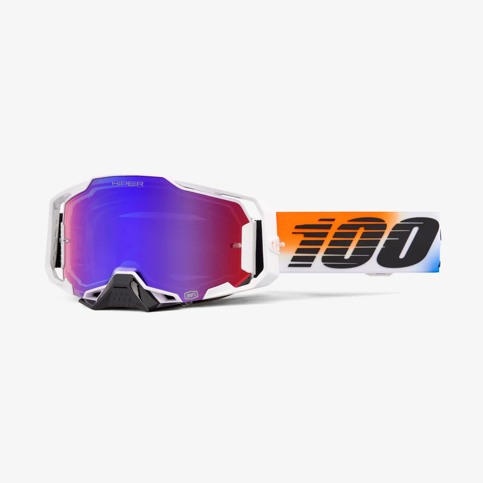 MOTOKROS GOGGLI 100% ARMEGA-Red