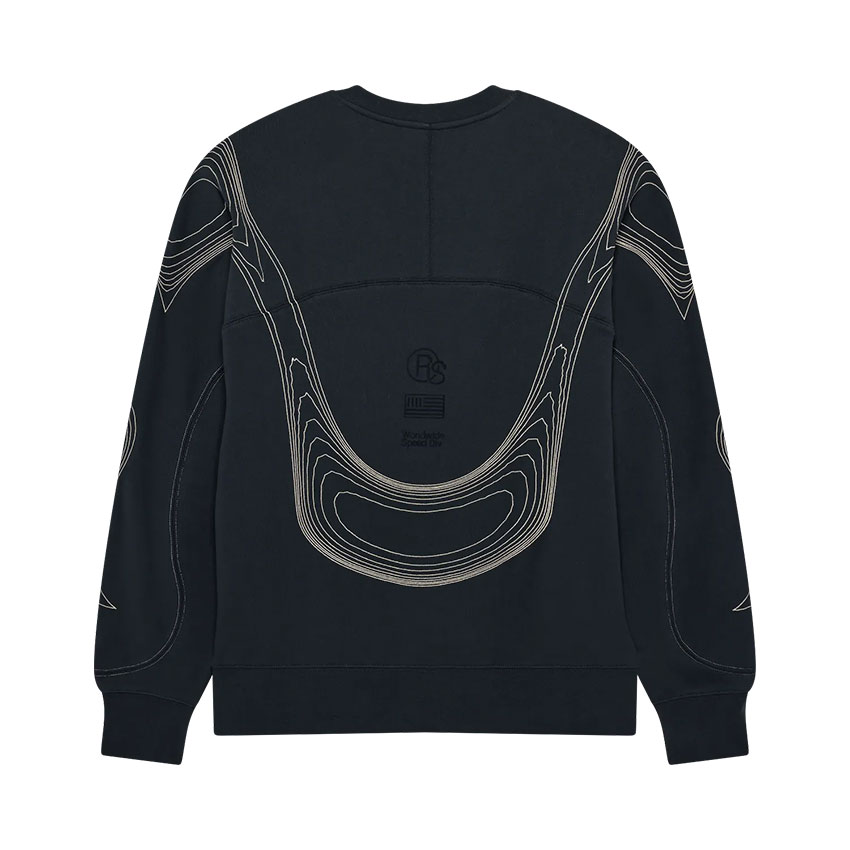 MOŠKI "OVERSIZE" PULOVER FOX VISION-Grey-M - second image