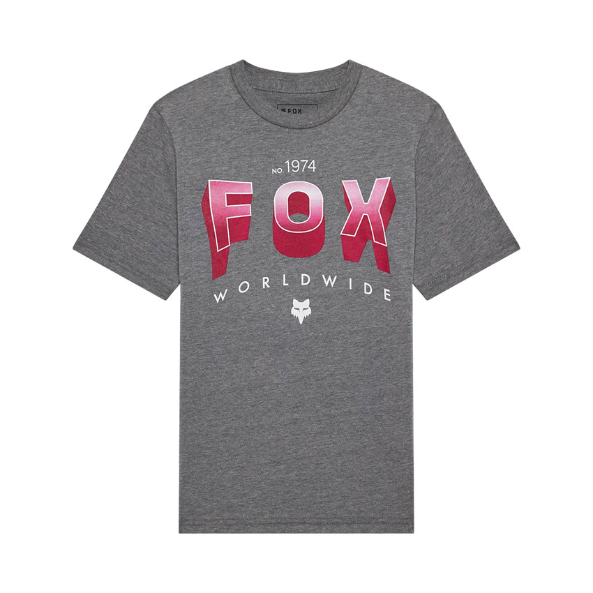 OTROŠKA KRATKA MAJICA FOX BLOCK-Grey-S