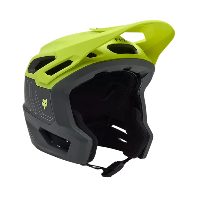 DROPFRAME PRO RUNN MTB ČELADA FOX [FLO YLW] M - second image