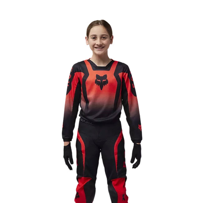 180 LEAN OTROŠKE MOTORKOS KOMPLET FOX [FLO RED]