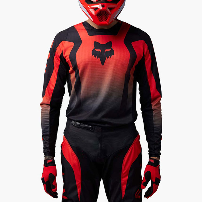 180 LEAN MOTORKOS HLAČE/ MOTOKROS MAJICA [FLO RED]