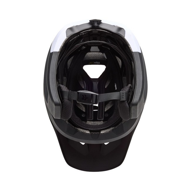 DROPFRAME PRO MTB ČELADA FOX, CE [BLK/WHT] M - second image