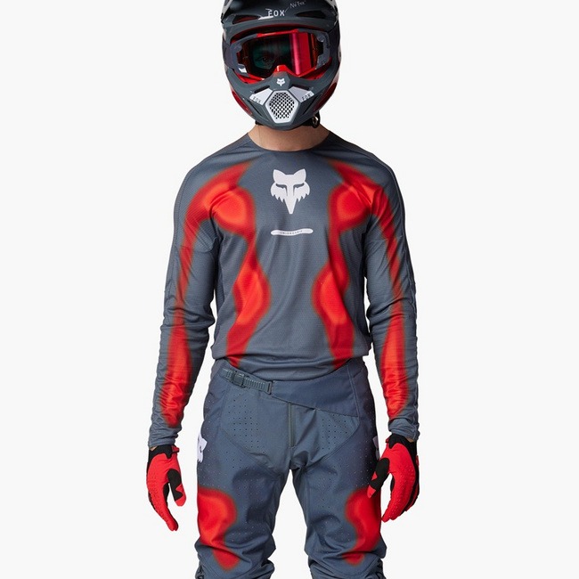 360 VOLATILE MOTORKOS HLAČE/ MOTOKROS MAJICA [GRY/RD]
