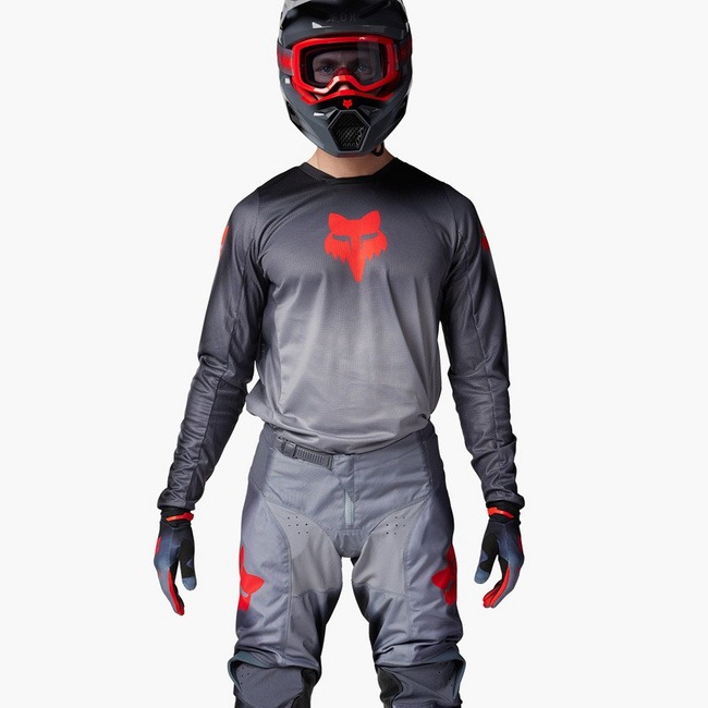 180 INTERFERE MOTORKOS HLAČE/ MOTOKROS MAJICA [GRY/RD]