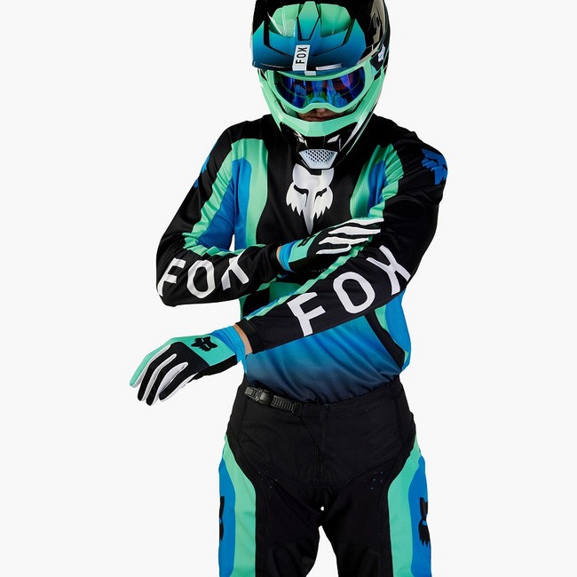 180 BALLAST MOTOKROS HLAČE/MOTOKROS MAJICA FOX [BLK/BLU]