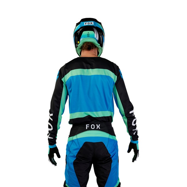 180 BALLAST MOTOKROS HLAČE/MOTOKROS MAJICA FOX [BLK/BLU] - second image