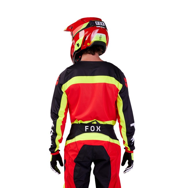 180 BALLAST MOTOKROS HLAČE/MOTOKROS MAJICA FOX [BLK/RD] - second image