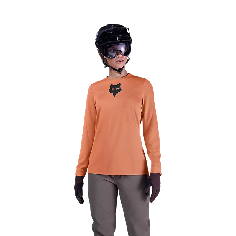 W RANGER LS JERSEY FOX HEAD [CRL] S