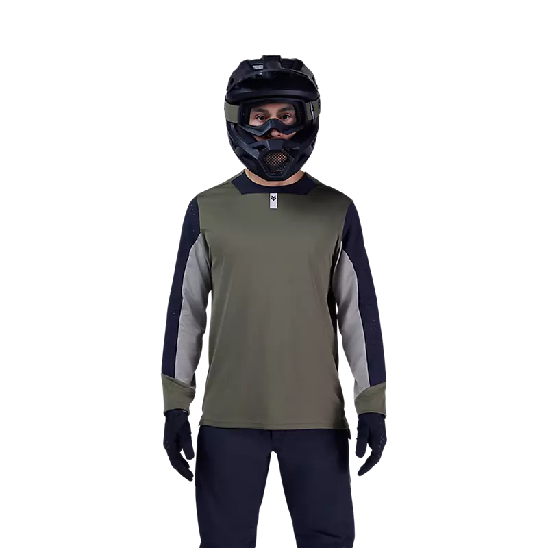 DEFEND LS JERSEY [OLV GRN] M