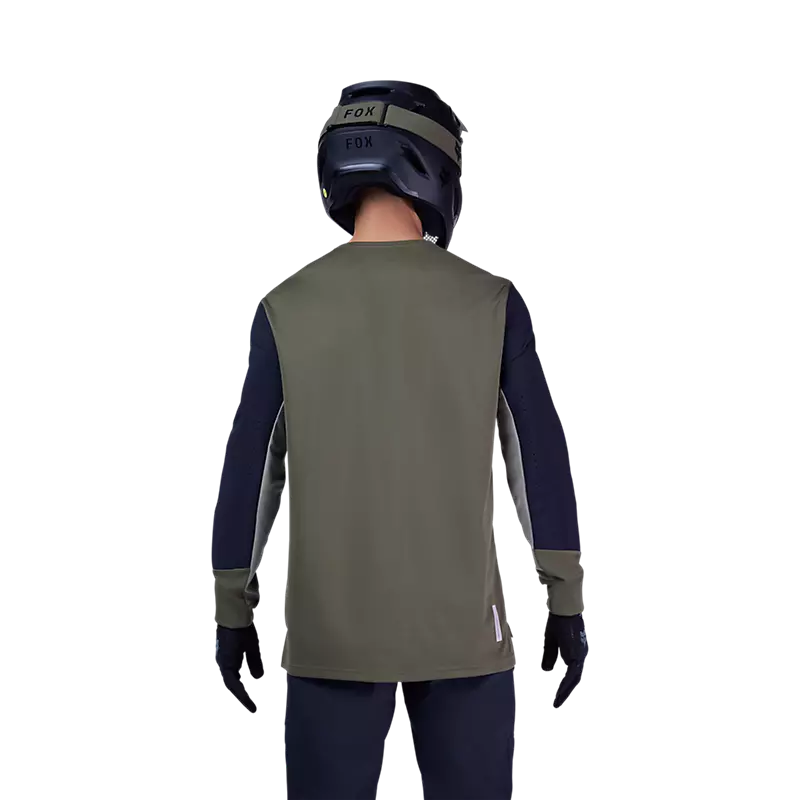 DEFEND LS JERSEY [OLV GRN] M - second image