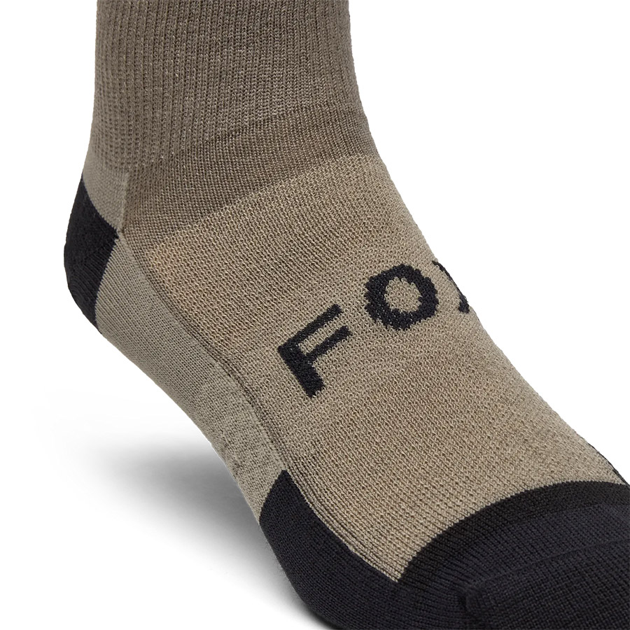 KOLESARSKE NOGAVICE FOX FLEXAIR MERINO (15CM/6")-Brown-S/M - second image