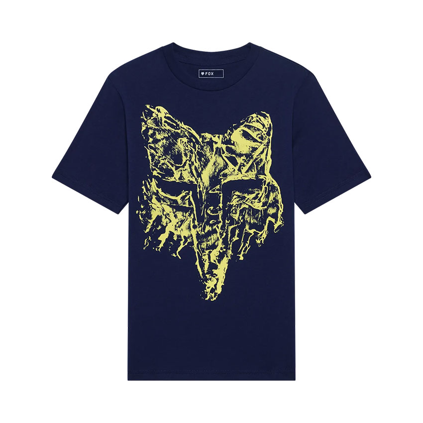 OTROŠKA KRATKA MAJICA FOX IMAGE PRINT II-Dark blue-S