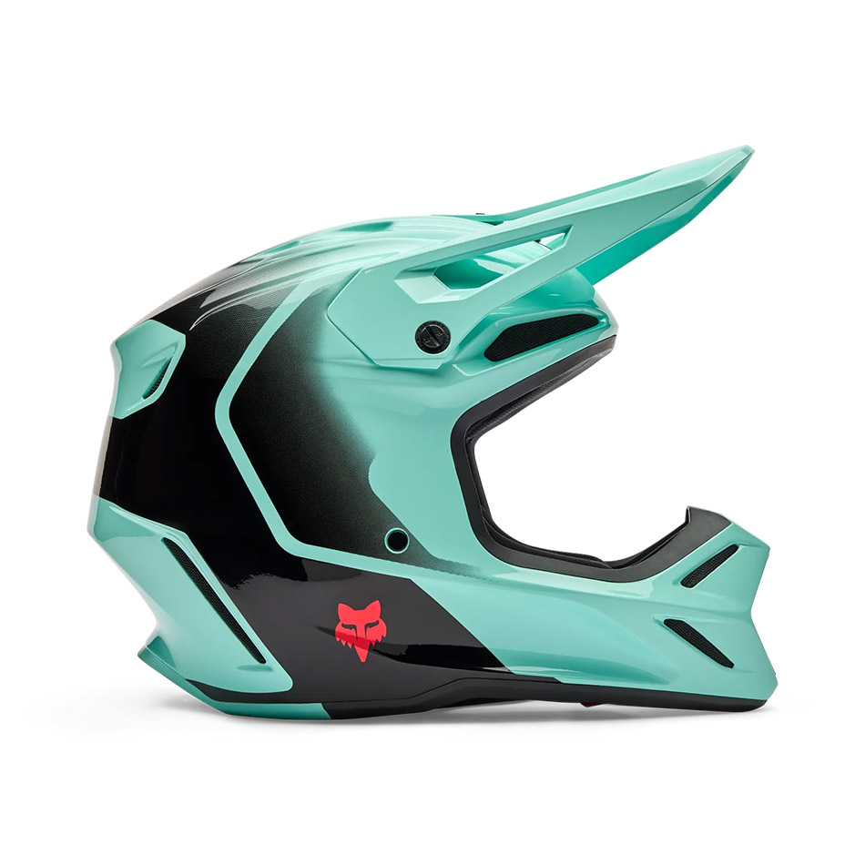 MOTOKROS ČELADA FOX V3 DRIP-Blue-M