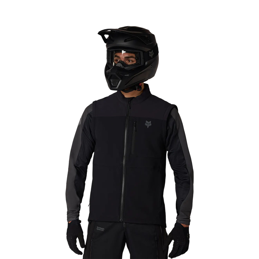MOTOKROS SOFTSHELL JAKNA FOX RANGER OFF ROAD-Black-S
