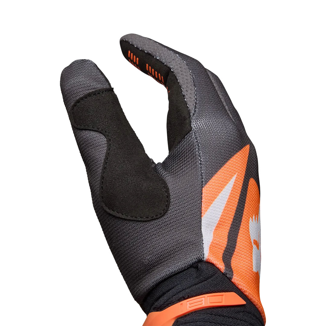 MOTOKROS ROKAVICE FOX 180 DRAFT-Orange-S - second image