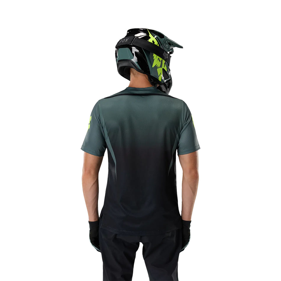 MTB KRATKA MAJICA FOX FOUNDRY-Green-S - second image