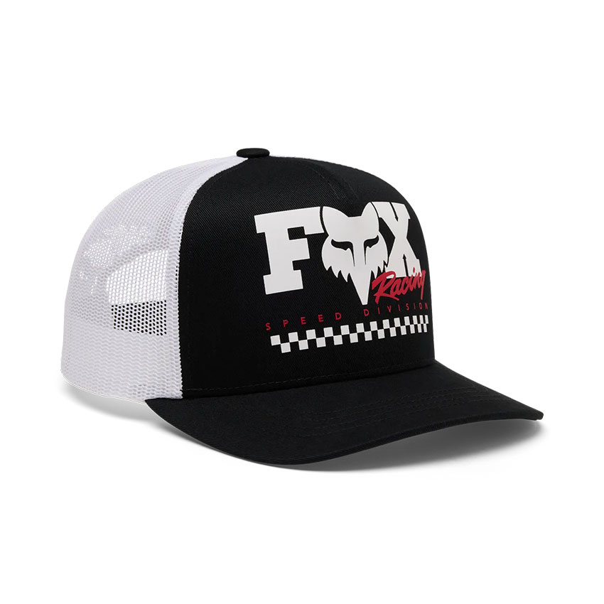 OTROŠKA KAPA S ŠILTOM FOX CHECKER-Black