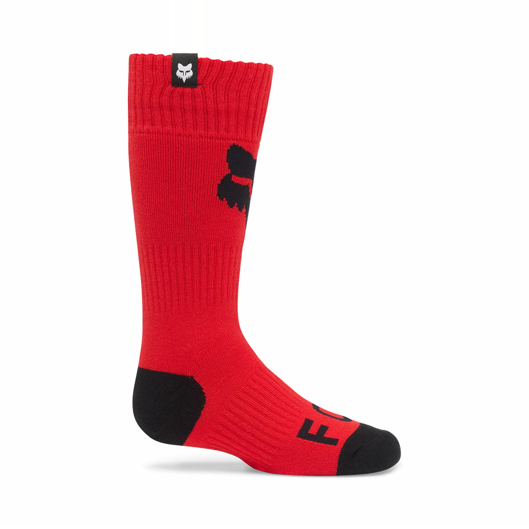 OTROŠKE MOTOKROS NOGAVICE FOX 180 ELEVATED-Red-S
