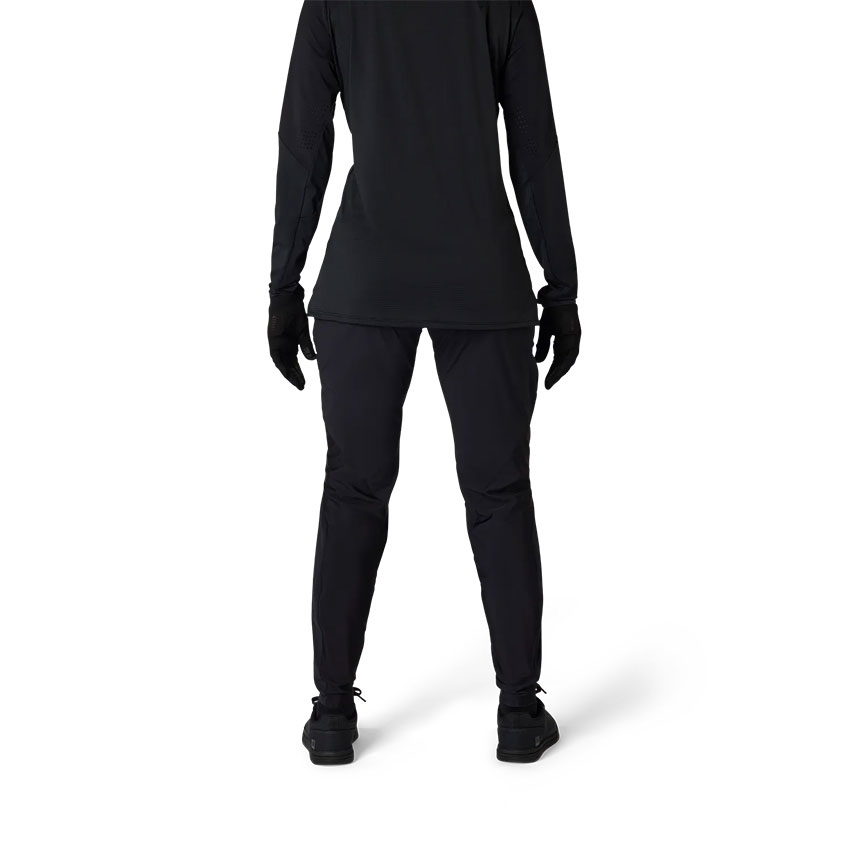 ŽENSKE KOLESARSKE HLAČE FOX FLEXAIR-Black-2/XS - second image