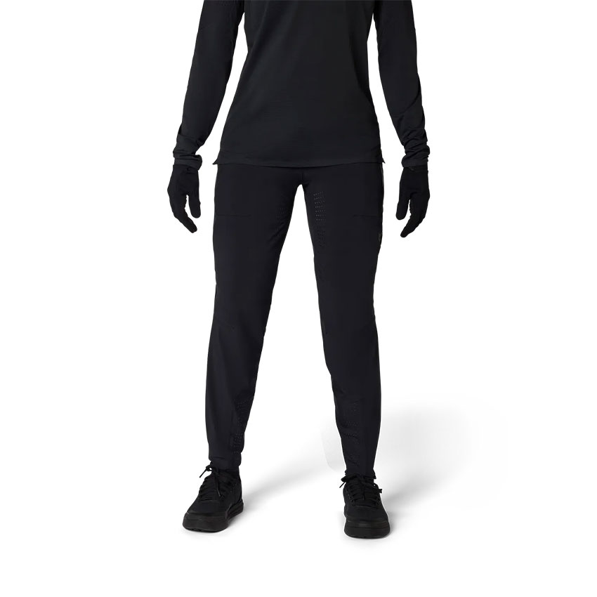 ŽENSKE KOLESARSKE HLAČE FOX FLEXAIR-Black-2/XS