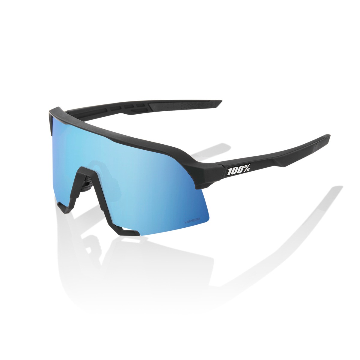 100% S3 HIPER® SPORTBRILLE (MATT BLK/BLU LNS) - second image